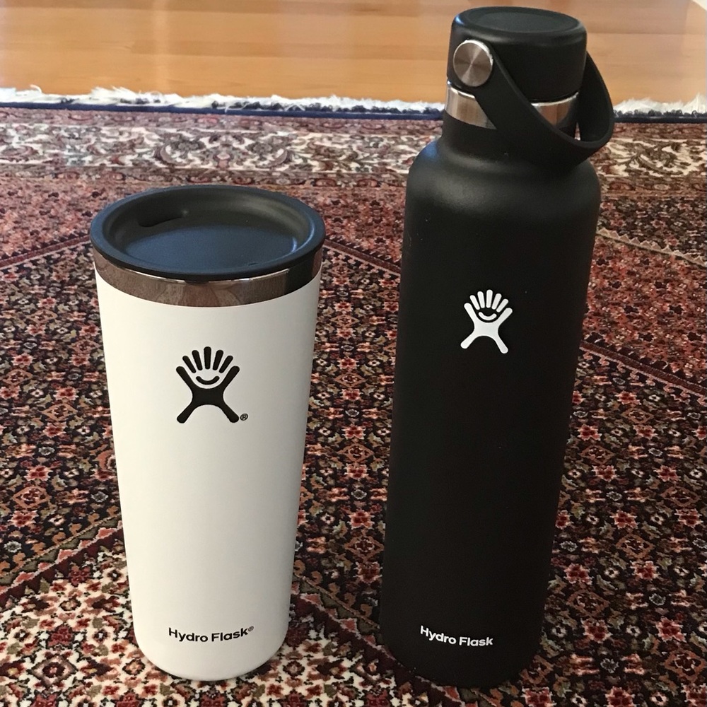 Hydro Flasks bundle. Used a few times for hot water.